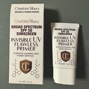 New in Box Charlotte Tilbury Invisible UV Flawless Primer